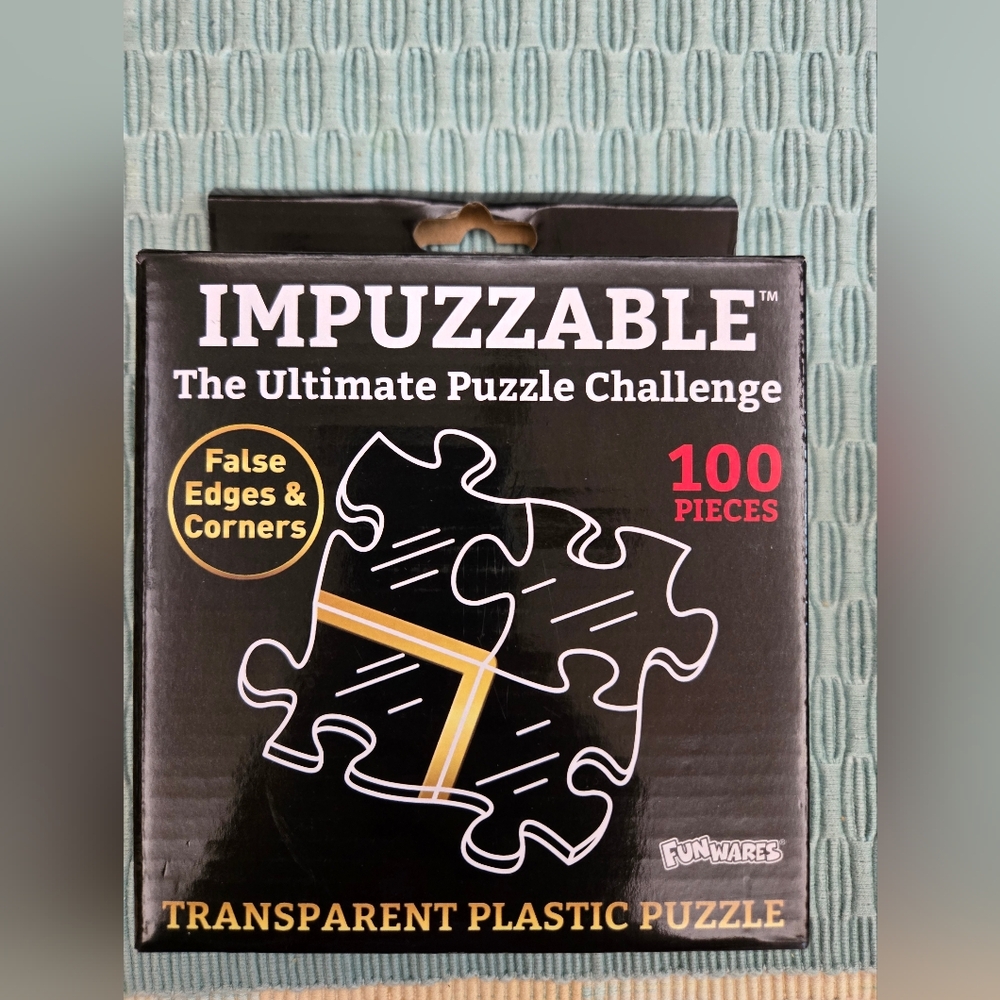 IMPUZZABLE 100piece Transparent Puzzle